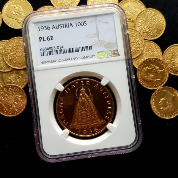 100 Schilling 1936, NGC PL 62