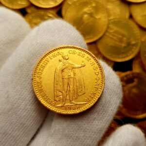 20 Koruna 1908 KB, vzácný ročník