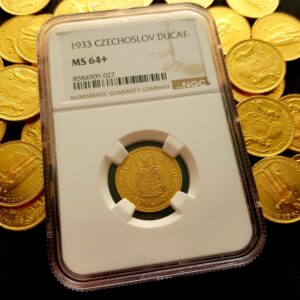 Svatováclavský Dukát 1933, MS 64+