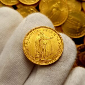 20 Koruna 1908 KB, vzácný ročník