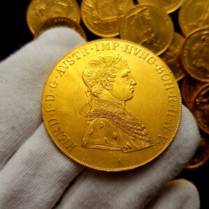 4 Dukát 1843 A, Ferdinand V., katalog až 180 000 Kč