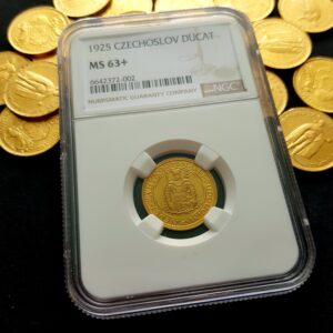 Svatováclavský Dukát 1925, MS 63+