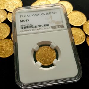 Svatováclavský Dukát 1931, NGC MS 63