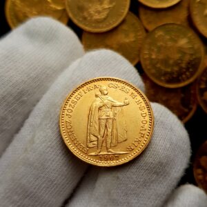 Vzácná 20 Koruna 1907 KB, František Josef I.