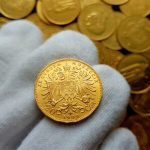 20 Koruna 1909 BZ - Marschall, krásný stav