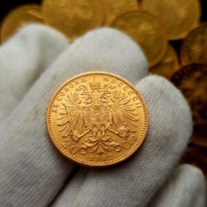 20 Koruna 1902 BZ - lepší ročník, František Josef I.