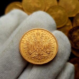 20 Koruna 1899 BZ - vzácný ročník, František Josef I.