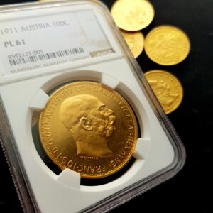 100 Koruna 1911 BZ, PL 61