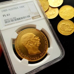 100 Koruna 1909 BZ, PL 61