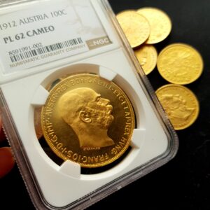 100 Koruna 1912 BZ, PL 62 CAMEO