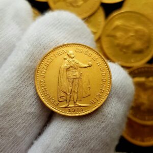 Vzácná uherská 10 Koruna 1914 KB
